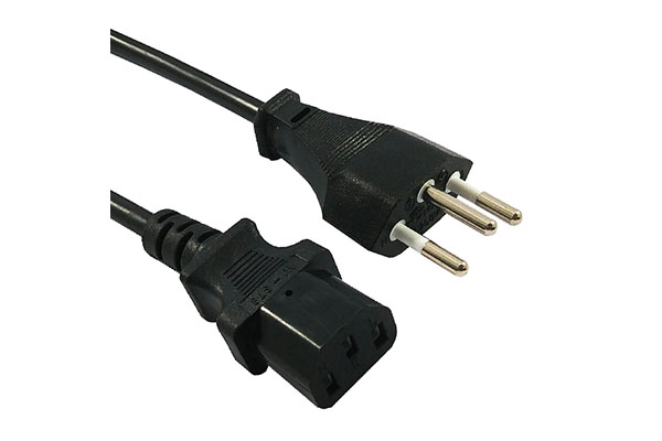 AC Power Cord IEC60320-C13-CH-Black-Straight